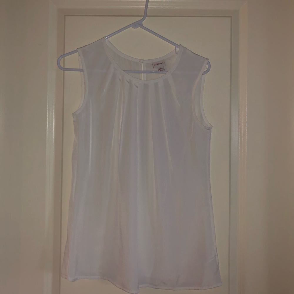 White Professional Blouse